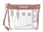 Luzway Repülős Utazószett (9 darabos) rózsaszín-mályva