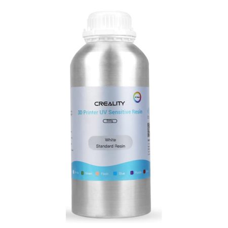 Creality Standard Resin – Fehér – 500 g | Gyors, precíz LCD/DLP 3D nyomtatógyanta Creality Standard Resin – Fehér – 500 g | Gyors, precíz LCD/DLP 3D nyomtatógyanta