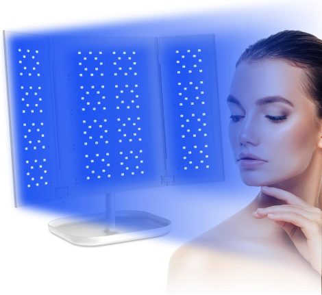 Cozion 24W Hordozható Barnító Lámpa 192 LED-del – Otthoni Arc- és Testbarnításhoz