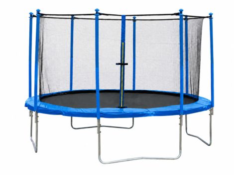 Rusher Challenge Kültéri trambulin védőhálóval – UV-álló, EN71-14 kompatibilis kivitel - 3,66 m