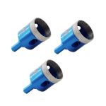  BRSCHNITT 35 mm gyémánt körkivágó / koronafúró üveghez, csempéhez, kerámiához, márványhoz – 3 db-os szett