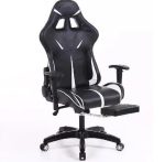   Sintact Gamer chair White-Black with footrest -Received! Latest design, even more comfortable surface!