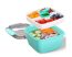 Ételtároló Lunch Box rekeszekkel – Sötét kék-szürke Ételtároló Lunch Box rekeszekkel – Sötét kék-szürke