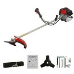   Benzines fűkasza / bozótvágó – 72 cm³, 2 ütemű motorral - Piros