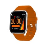   ID116 PRO Smart Watch-Orange-Line PRO este cea mai bună alegere pentru sportivi.