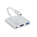   Type-C 3 az 1-ben adapter USB 3.0, HDTV és PD 2.0 gyorstöltő csatlakozóval