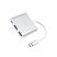 Type-C 3 az 1-ben adapter USB 3.0, HDTV és PD 2.0 gyorstöltő csatlakozóval