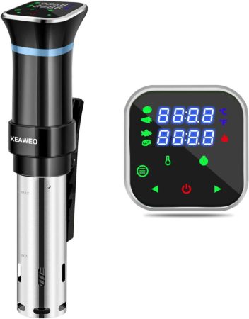 Sous Vide precíziós gép 1100 W – LCD érintőkijelzővel és 360° vízkeringetéssel Sous Vide precíziós gép 1100 W – LCD érintőkijelzővel és 360° vízkeringetéssel