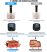 Sous Vide precíziós gép 1100 W – LCD érintőkijelzővel és 360° vízkeringetéssel Sous Vide precíziós gép 1100 W – LCD érintőkijelzővel és 360° vízkeringetéssel