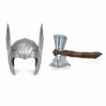   Thor viking jelmezszett szárnyas sisakkal és világító játékbaltával, 2 részes