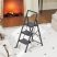 KINGRACK 3-Step Folding Step Ladder, Black KINGRACK 3-Step Folding Step Ladder, Black