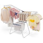 KINGRACK Foldable Wing-Style Clothes Dryer, Blue
