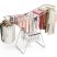 KINGRACK Foldable Wing-Style Clothes Dryer, Black
