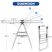 KINGRACK Foldable Wing-Style Clothes Dryer, Black