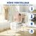 KINGRACK Foldable Wing-Style Clothes Dryer, Black