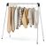 KINGRACK Foldable Stainless Steel Clothes Dryer, Black KINGRACK Foldable Stainless Steel Clothes Dryer, Black