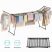KINGRACK Extendable Large Clothes Dryer, Black