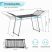 KINGRACK Extendable Large Clothes Dryer, Black