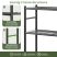 KINGRACK 5-Tier Metal Storage Shelf with Side Hooks, Black
