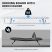 KINGRACK Tabletop, Foldable Mini Ironing Board, White and Blue
