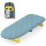 KINGRACK Tabletop, Foldable Mini Ironing Board with Iron Holder, Light Blue and Yellow