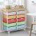 KINGRACK Rolling Storage Cart with 10 Drawers, Colorful KINGRACK Rolling Storage Cart with 10 Drawers, Colorful
