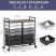 KINGRACK Rolling Storage Cart with 12 Drawers, Gray