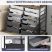 KINGRACK Rolling Storage Cart with 12 Drawers, Gray
