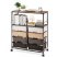 KINGRACK Rolling Storage Cart with 8 Drawers, Brown