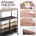 KINGRACK Rolling Storage Cart with 8 Drawers, Brown