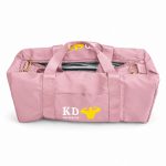 KD Sports Soft Pink Sports Bag with a Separate Side Pocket