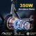 Riceel R50 350 W electric scooter with a range of 25–35 km and a top speed of 25 km/h — black — with turn signals Riceel R50 350 W electric scooter with a range of 25–35 km and a top speed of 25 km/h — black — with turn signals