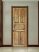 VIRANDA 3D Öntapadós Ajtómatrica – “Wooden Door 6” Mérete: 77 × 200 cm