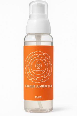 TONIQUE LUMIÈRE D’OR – 100% organikus és természetes arctonik kurkumával