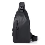 Waterproof Shoulder Bag with USB Charging Port