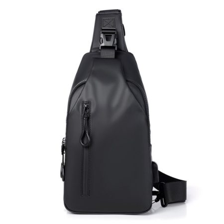 Waterproof Shoulder Bag with USB Charging Port