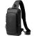 Waterproof Shoulder Bag with USB Charging Port