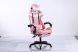 RACING PRO X Gamer szék  lábtartóval, Fehér-Pink