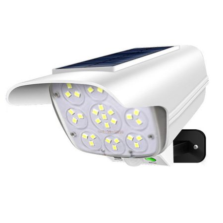 Napelemes, mozgásérzékelős álkamera alakú LED lámpa CL877B