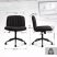 Dowinx széles ülőfelületű állítható forgószék, fekete