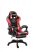 Likeregal 920 LED gamer szék lábtartóval piros