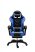 Likeregal 920 LED gamer szék lábtartóval kék masszázs funkcióval