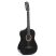 SKUH48048 Zebra 39 hüvelykes klasszikus gitár készlet fekete