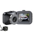   Autós menetrögzítő kamera tolatókamerával YC-Q12 - Biztosítsd be az autódat!