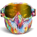 X-Treme Pro Síszemüveg/Snowboard maszk - színes