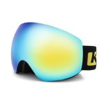   Kutook X-Treme Síszemüveg/Snowboard szemüveg - Dupla rétegű arany UV lencse