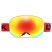Kutook X-Treme Síszemüveg/Snowboard szemüveg - Dupla rétegű piros UV lencse