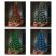 LED karácsonyfa fényfüzér - 16 különböző szín és minta, 64 izzó RTZ-8006