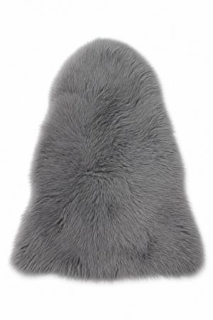Fluffy szürke műszőrme szőnyeg, 60 × 90 cm, kúp alakú Fluffy szürke műszőrme szőnyeg, 60 × 90 cm, kúp alakú