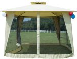   Kerti Pavilon 3,5 x 3,5 m - Pavilon kerti sátor, party sátor, rendezvény sátor szúnyoghálóval